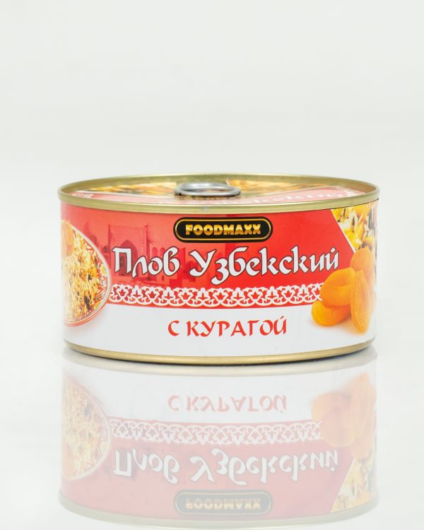 Canned “Pilaf with apricots”
